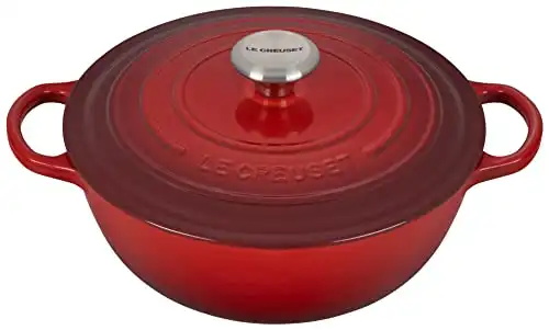 Le Creuset Signature Cast Iron Chef's Oven, 7.5qt, Cerise