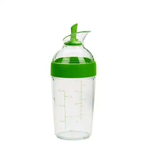 OXO Good Grips Little Salad Dressing Shaker, Green, Small