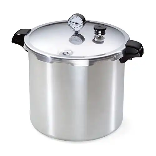 Presto 01781 Pressure Canner and Cooker, 23 qt, Silver